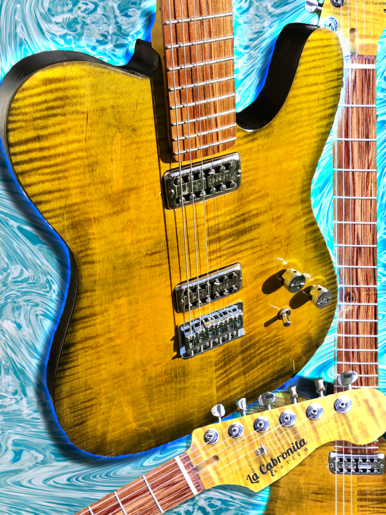 Custom American Cabronita Telecaster Flame Maple build - Guitar Lessons ...
